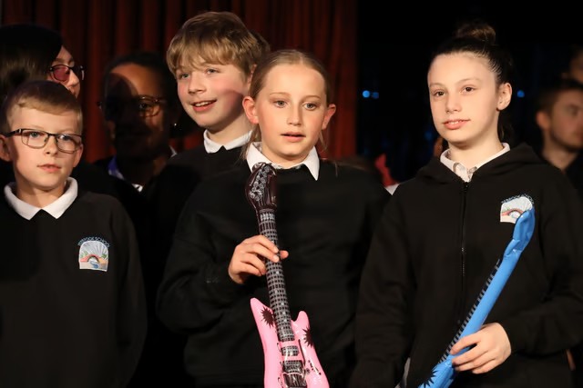 Creating Tomorrow Voices choir (picture Courtesy of Evening Telegraph)