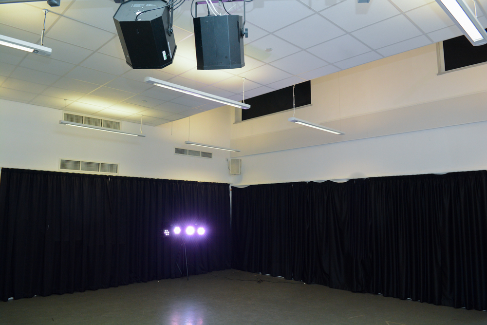 Photo of the drama studio at Isebrook